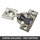 38N355B.08 Blum COMPACT BLUMOTION Soft Close 1/2" Overlay Hinge - FREE SHIPPING