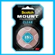 Scotch MOUNT CLEAR Mounting Tape Double Sided Moisture Resistant 1"W x 60"L 410H