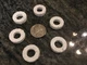 6 powers 0590-089 591 490 mdl  D19634 valve packing ring 3/4 x 3/8 x 3/16 white 