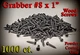 NEW 1000 ct. Grabber #8x1" Wood Screws, Powder Coated Gray. Pan Head Square Bit