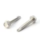 THE CIMPLE CO 14 Size, 1 1/2 Length 38mm - Self Tapping/Drilling Screw - 410 ...