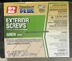 Grip Rite L158ST1 #8 X 1-5/8&rdquo; Exterior STAR Drive Screws, Green (1 Lb Box)