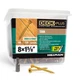 Deck Plus 48412 Wood Screws #8 x 1-5/8", Tan, 5lb Box #8 x 1-5/8"