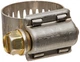 Breeze-62006H Power-Seal Stainless Steel Hose Clamp, Worm-Drive, SAE Size 6, ...
