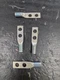 BURNDY YAV6CL2TC14FX LUG; #6 AWG 2 HOLE, 1/4" CENTER; 5/8" SPACING; BLUE 13 Pc.