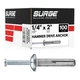 Surge BP - 1/4 x 2 MH Hammer Drive Nail in Concrete Anchor with Carbon Steel ...