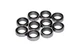 RCS RC Model Chrome Steel MR1016-2RS Bearing (10x16x4mm, 10pcs) CS722