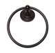 Deltana R2008-CR003 R2008 6-1/2" Solid Brass Towel Ring from the R Series, Lifet