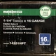 Metabo HPT  14206 Straight Strip 1-1/4&rdquo; x 16 G Finish, Steel, 5,000 Nails