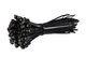 GTSE 100 Pack Of Black Screw Mount Head Zip Ties, 4" x 0.1", Zip Ties With Sc...