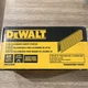 DEWALT 20 GA Galvanized Painted Crown Carpet Staples 9/16" x 3/16" 5000 Pack