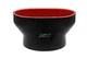HPS Oval to 5" Round Silicone Reducer For 07-14 Ford Mustang Shelby GT500 Black