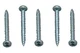 AP Products #8 x 1-1/2" Zinc Square Recess Pan Head SAE Screws 500 Pieces