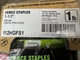 (QTY 12) Grip-Rite 112HGFS1 1-1/2" Fence Staples Hot-Dipped Galvanized 9GA