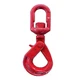 Swivel Self-Locking Hook 27557lbs Heavy Duty Swivel Lifting Hook Swivel Lifti...