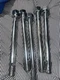 1" x 12" Zinc Plated Steel Wej-It Anchors (5 pcs.)