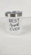 Bev Steel Stemless Wine Tumbler, 12 oz | Double Wall Vacuum Insulated
