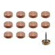 Rannb Decorative Mirror Screws Red Copper Tone Vintage 16 mm, 