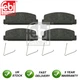 Brake Pads Set Rear Febi Fits Mazda 6 2002-2013 5 2005-2010 323 1989-2004