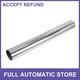 Straight Exhaust Pipe Tube 108mm/4.25" OD 1016mm/40" Length  Stainless Steel
