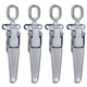 Buyers Products WJ2254 Heavy Duty Adjustable Draw Latch - Zinc Plated, 4 Pack