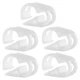 5 Pack 1/8"-5/32" Plastic Tubing Flow Control Hose Clamp Pinch Valve Shut Off