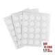 Furndiy Pcs Self-Adhesive Screw Cover Caps - Hiding 19/32" - 15mm 60 White