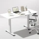 Veken 47.2 Inch Electric Standing Desk, Height 47.2&times;23.6 Inch, White 