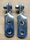 (QTY 2) 4-Hole Adjustable Hinges for Unistrut Channel & B-Line 4683 P1354 B335