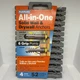 PlasPlugs All-in-One Solid Wall & Drywall Anchors ( 5 packs of 52) 4 sizes New