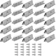 Metal Chair Webbings Clips (25-Pack); Replacement Upholstery Furniture Clamps