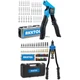 AKKTOL Hollow Wall Anchor Kit BT910 + Rivet Nut Tool Kit BT607