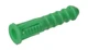 Hillman 370332 Ribbed Plastic Anchor, 12-14-16 X 1-1/2-Inch, Green, 50-Pack