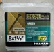 Deck Plus 48398 Wood Screws #8 x 1-5/8", Green, 5lb Box&nbsp;