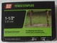 Grip-Rite Nails 1 lb 1-1/2" Hot Dipped Galvanized - Fence Staples - Combo Ship