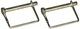 Double HH 41980 2 Pack 5/16" x 2-1/4" Square Wirelock Hitch Pins - Quantity 20