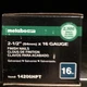 Metabo 14206HPT Straight Strip 2-1/2&rdquo; x 16 G Finish, Steel, 2,500 Nails