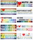 bylikeho 10Pcs Car Stickers,Magnetic Bumper Stickers,Car Classic Style 