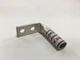 Burndy YAZV2C2TC14FX90 Lug 2-Hole 90 Deg Long Barrel 2 Awg - Brown / Flex