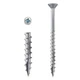 Highpoint 8 x 2 1/4  General Purpose Screws Flat Head Combo Drive Zinc  100 pc