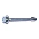 1/4" x 2-3/4" Zinc Plated Steel Wej-It Anchors (100 pcs.)