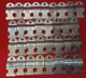 UNISTRUT 1" STEEL PIPE CLAMP ZINC FINISH 5/16" HOLE P-1428 **LOT OF 32**