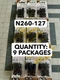 9-pack lot 6/PC National Hardware N260-127 Black Bear claw Drywall Hanger Anchor