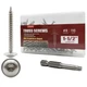 Allkeen (110 pcs) #8&times;1-1/2" T20 Torx Head Wood #8x1-1/2'', Silver 304 SS