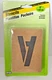 HY-KO Paper Letter Number Stencils 3" Re-Usable Stock No. ST-3 Spray Painting