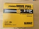 DeWalt Powder Drive Pins 2-1/2&rdquo; qty 100, DDF3001550, ICC-ES ESR 2040,Zinc-plated