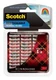 Scotch&reg; Restickable Mounting Squares R100S