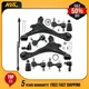 12PC Control Arms Ball Joints Tie Rods Suspension Kit For Honda Civic 2001-2005