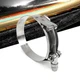 1X HPS 316 Marine SS T-Bolt Hose Clamp Fit Range 2.00"-2.32" (51-59mm), #36
