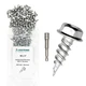 A-M Gutter Guard - 1/2" #8 Stainless Steel Zip Screws - 8, Silver 
